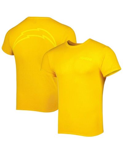 '47 Los Angeles Chargers Fast Track Tonal Highlight T-shirt - Yellow