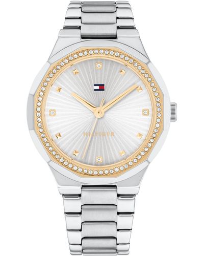 Tommy Hilfiger Quartz -tone Stainless Steel Watch 36mm - Metallic