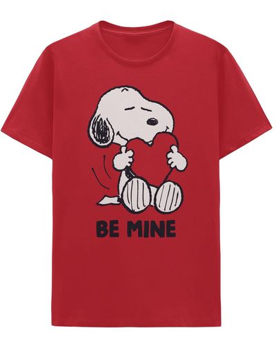 Hybrid Peanuts Short Sleeve T-shirt - Red