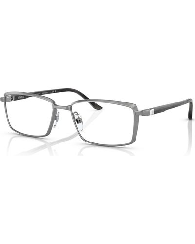 Starck Eyes Rectangle Eyeglasses - Metallic