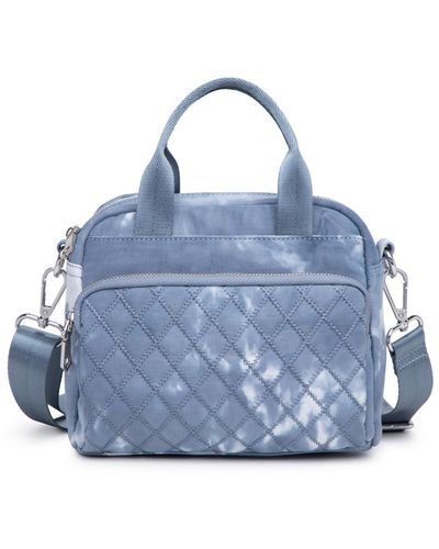 Sol And Selene Rejoice Quilted Cross Body Bag - Blue