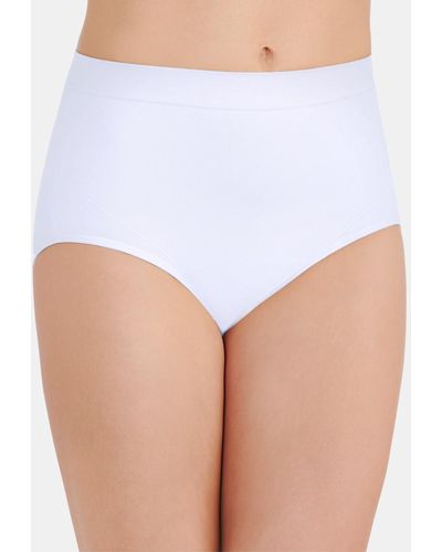 Vanity Fair Seamless Smoothing Comfort Brief Underwear 13264 - White