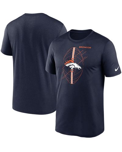 Nike Denver Broncos Legend Icon Performance T-shirt - Blue