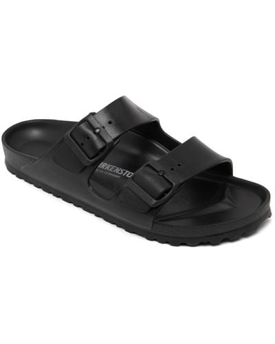 Birkenstock Arizona Essentials Eva Two-strap Sandals From Finish Line - Black
