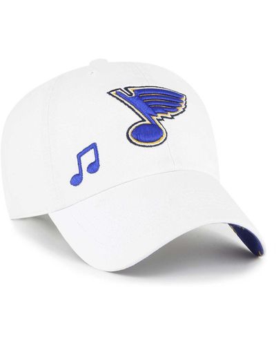 '47 St. Louis Blues Confetti Clean Up Adjustable Hat - White