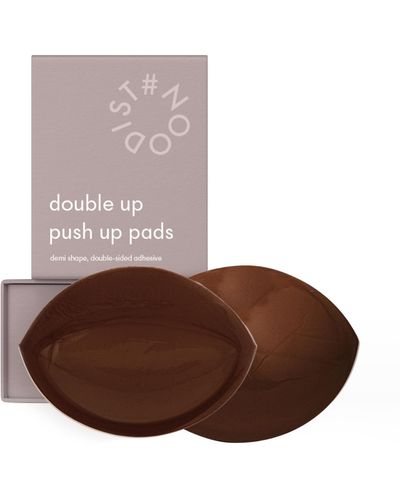 NOOD Double Up Volume Push-up Pads (demi) - Brown