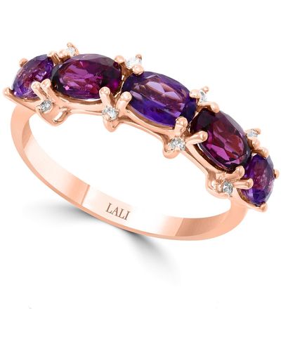 Lali Jewels Multi-gemstone (2-1/4 Ct. T.w. - Multicolor