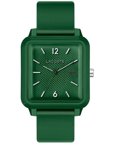 Lacoste Studio Silicone Strap Watch 36mm X 38mm - Green
