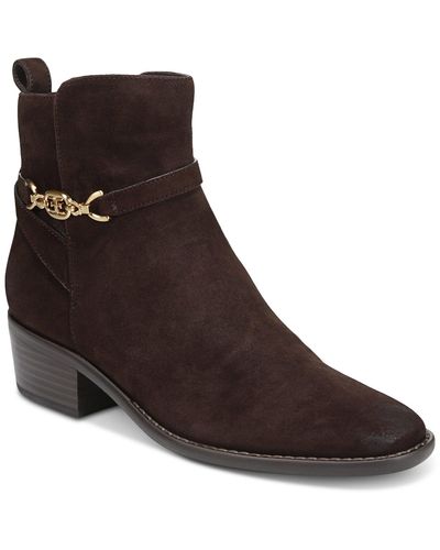Sam Edelman Brawley Buckled Ankle Boots - Brown