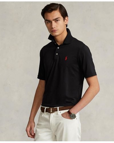 Polo Ralph Lauren Classic-fit Performance Polo Shirt - Black