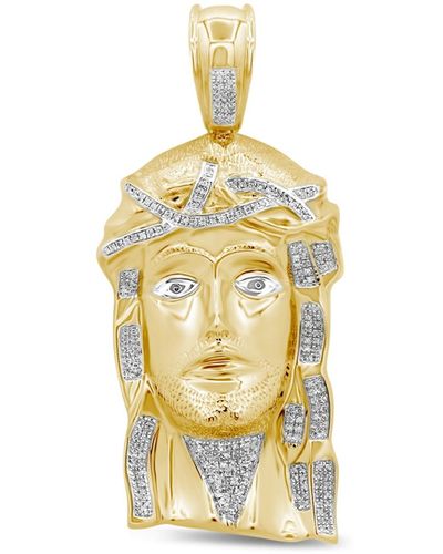 Macy's Diamond Pharaoh Pendant (1/2 Ct. T.w. - Metallic
