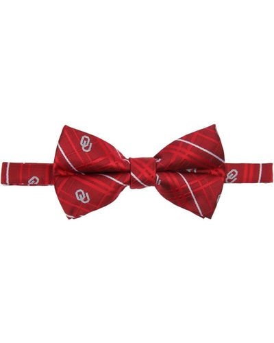 Eagles Wings Oklahoma Sooners Oxford Bow Tie - Red