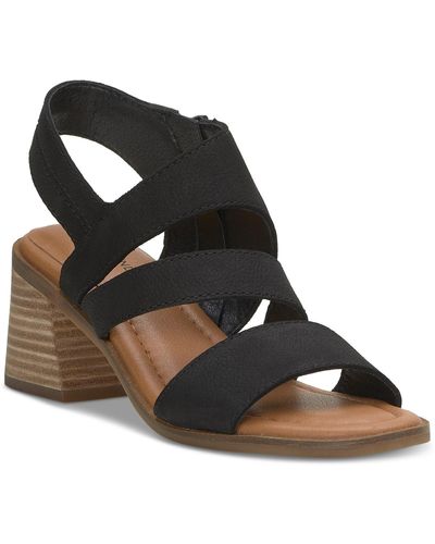 Lucky Brand Rhodette Block-heel Dress Sandals - Black