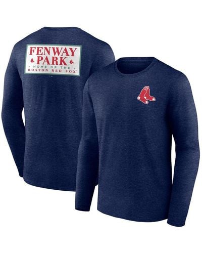 Boston Red Sox Fanatics Branded Team Hometown Collection Scoreboard  Pullover Hoodie - Navy