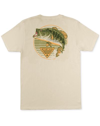 Columbia Guppy Pfg Graphic T-shirt - Natural