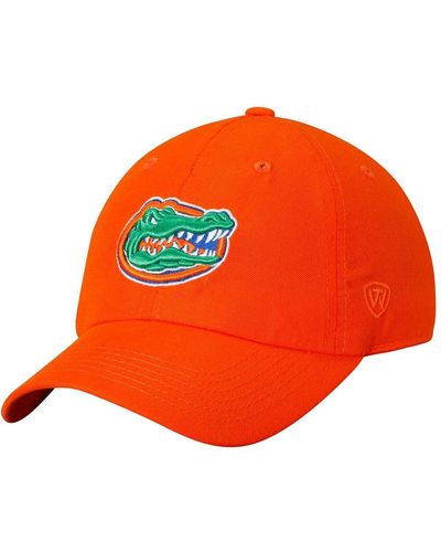 Top Of The World Florida Gators Primary Logo Staple Adjustable Hat - Orange