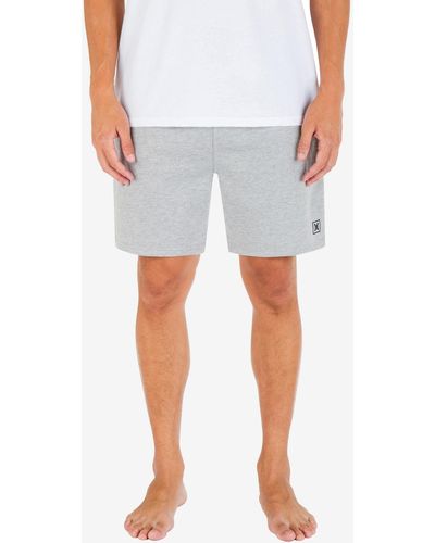 Hurley Icon Boxed Sweat Shorts - Blue