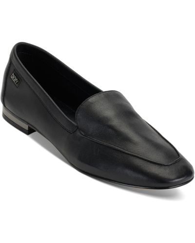 DKNY Laili Slip-on Loafer Flats - Black