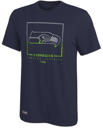 Outerstuff Seattle Seahawks Combine Authentic Clutch T-shirt - Blue