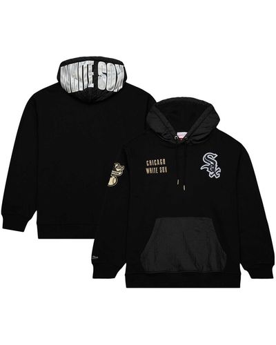 Mitchell & Ness Chicago White Sox Team Og 2.0 Current Logo Pullover Hoodie - Black