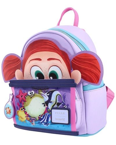 Loungefly Finding Nemo Darla Mini Backpack - White