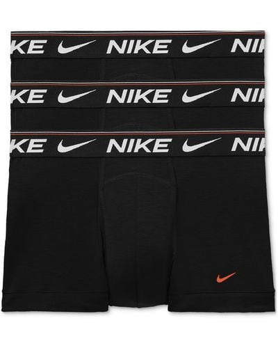 Nike 3-pk. Dri-fit Ultra Comfort Trunks - Black
