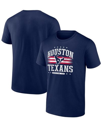 Fanatics Houston Texans Americana T-shirt - Blue