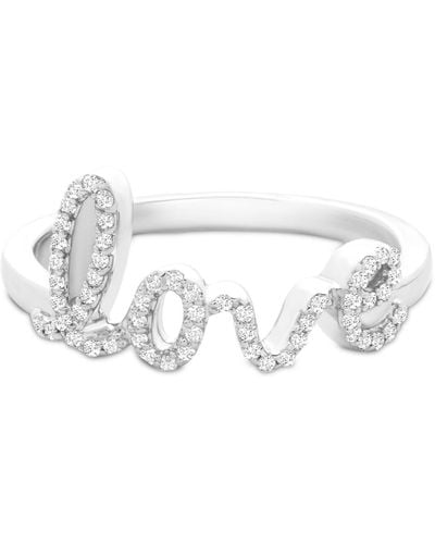 Wrapped in Love Diamond Love Ring (1/6 Ct. T.w. - White