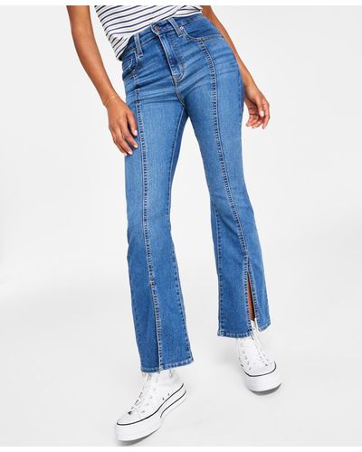 Womens levi bell bottom jeans sale