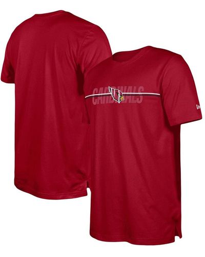 KTZ Arizona S 2023 Nfl Training Camp T-shirt - Red