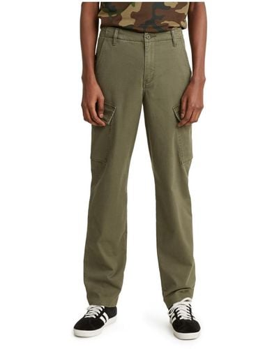 Levi's Men Xx Standard Taper Relaxed Fit Cargo Pants - Green
