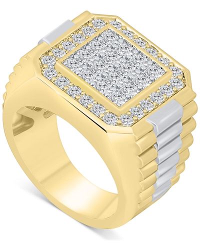 Macy's Diamond Cluster Ring (2 Ct. T.w. - Metallic