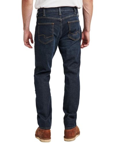Silver Jeans Co. Big And Tall The Athletic Denim Jeans - Blue