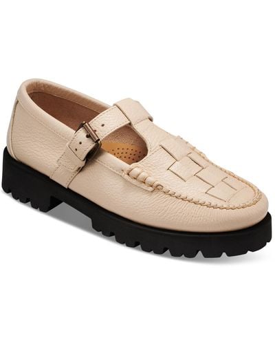 G.H. Bass & Co. G.h.bass Fisherman Mary Jane Weejuns Loafer Flats - Natural