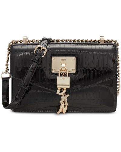 DKNY Leather Elissa Micro Mini Bag