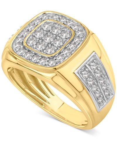 Macy's Diamond Cluster Ring (1 Ct. T.w. - Metallic
