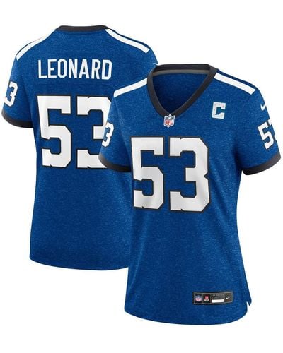 Nike Shaquille Leonard Indianapolis Colts Indiana Nights Alternate Game Jersey - Blue