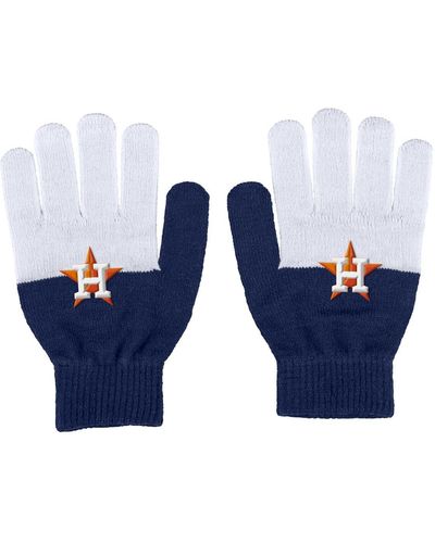 WEAR by Erin Andrews Houston Astros Color-block Gloves - Blue