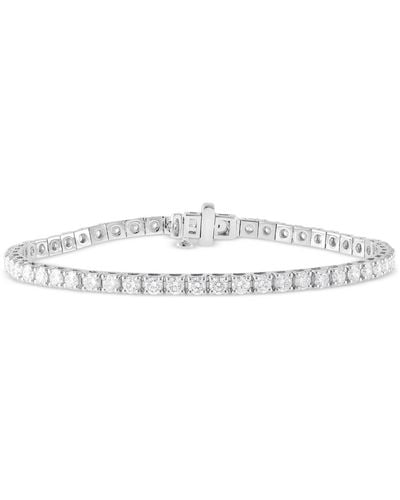 Badgley Mischka Lab Grown Diamond Tennis Bracelet (5 Ct. T.w. - White