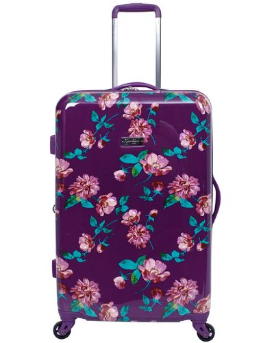 Jessica Simpson West Coast 29" Hardside Spinner Suitcase - Purple