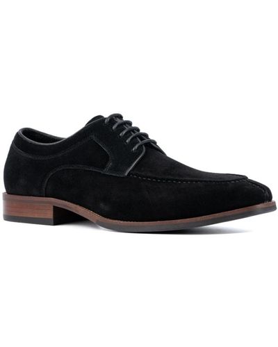 Vintage Foundry Suede Calvert Oxfords Shoes - Black