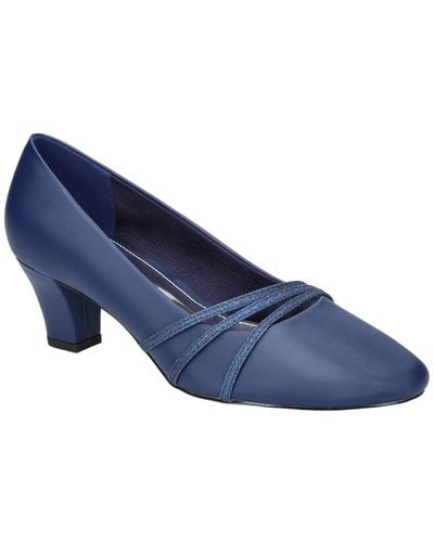 Easy street navy shoes sales