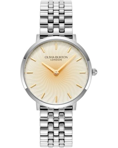 Olivia Burton Radiant Sun Stainless Steel Watch 35mm - Metallic