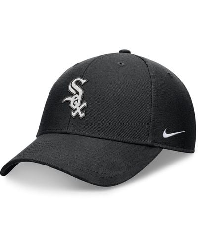 Nike Chicago White Sox Evergreen Club Performance Adjustable Hat - Black