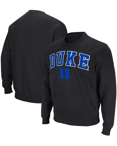 Colosseum Athletics Duke Blue Devils Arch & Logo Pullover Sweatshirt