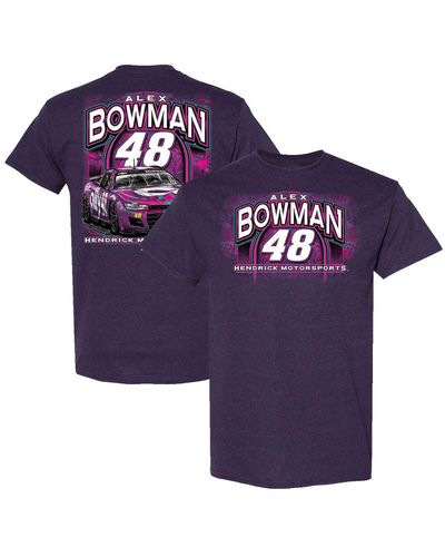 Hendrick Motorsports Team Collection Alex Bowman Car T-shirt - Purple
