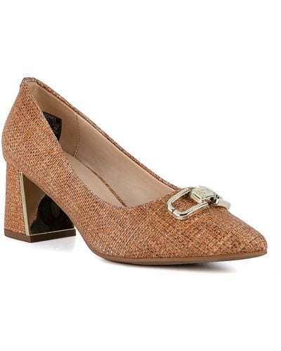 Jones New York Candyn Pointy Toe Pumps - Brown