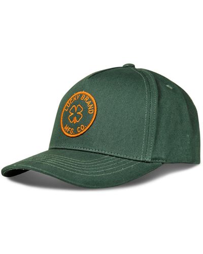 Lucky Brand Mfg Co. Patch Hat - Green