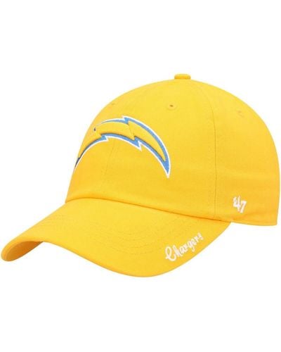 '47 Los Angeles Chargers Miata Clean Up Secondary Logo Adjustable Hat - Multicolor