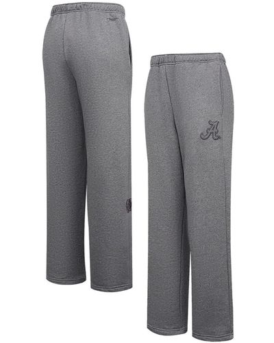 Pro Standard Alabama Crimson Tide Tonal Neutral Relaxed Fit Fleece Sweatpants - Gray